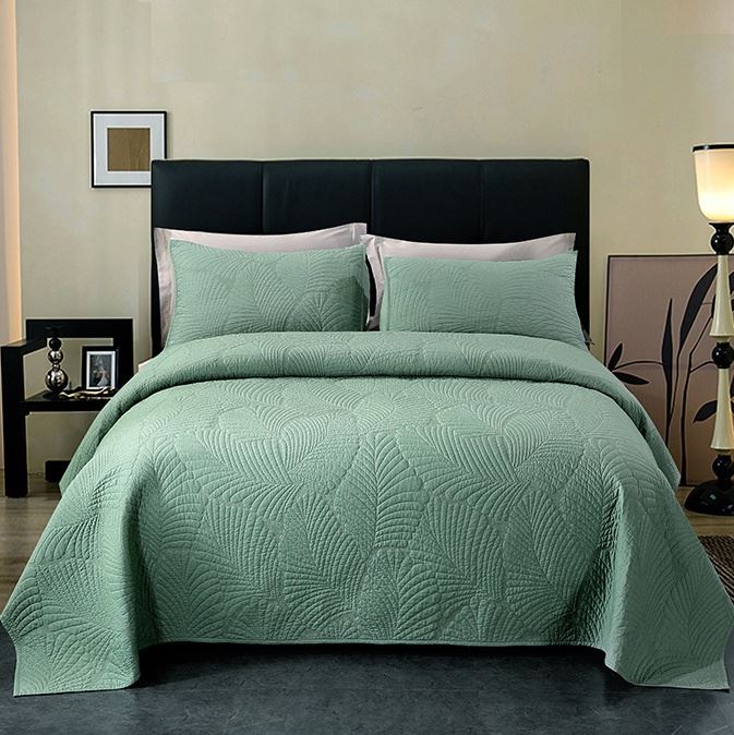 Green Floral Quilts Green Floral Quilts