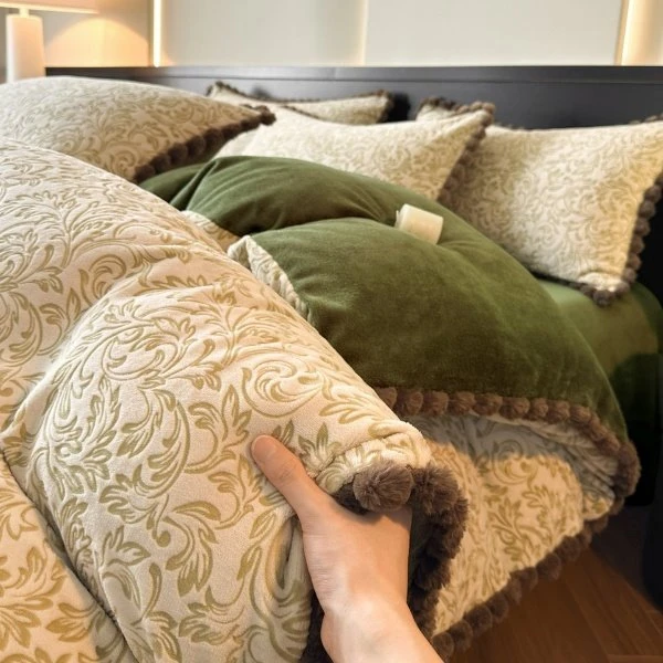 Milk Flannel Quilt Set Milk Flannel Quilt Set