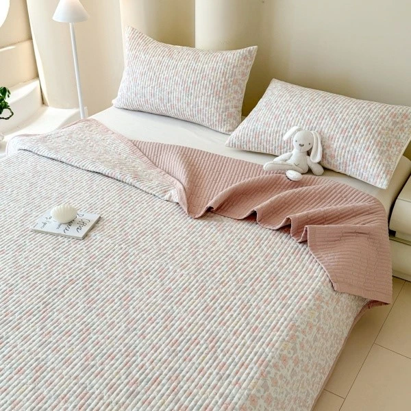 Floral bed cover three-piece set-2 Floral bed cover three-piece set-2