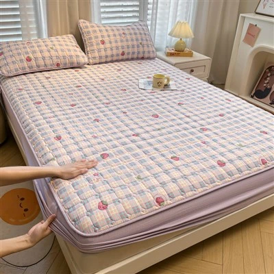 A-Class Cloud-Feel Printed Quilted Fitted Sheet