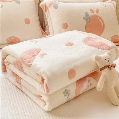 Extra-Dense Printed Cartoon Blanket