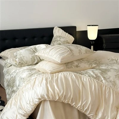 French Washed Silk Four-piece Set