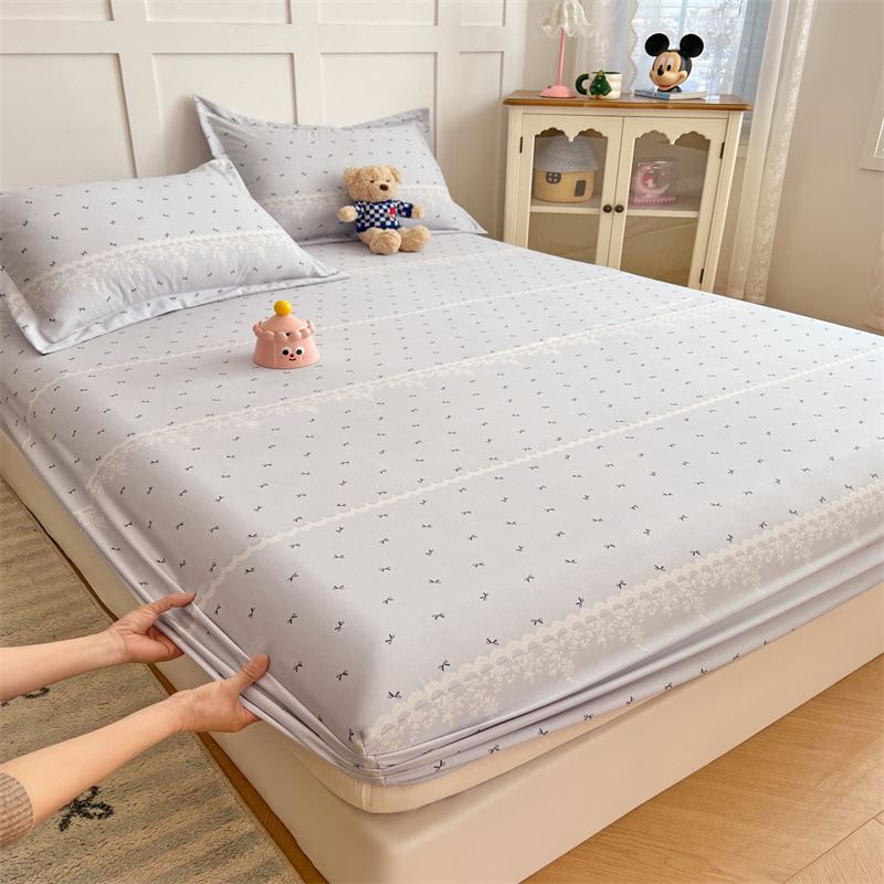 Soft Skin-Friendly Breathable Fitted Sheet Soft Skin-Friendly Breathable Fitted Sheet
